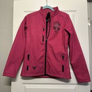 Cowgirl Hardware Pink Softshell Jacket